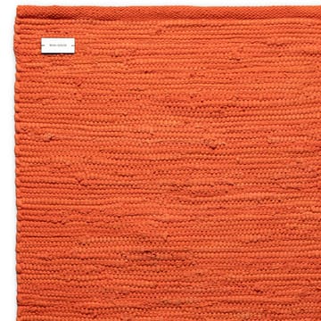 Tapis Cotton 140x200cm - Solar orange (orange) - Rug Solid