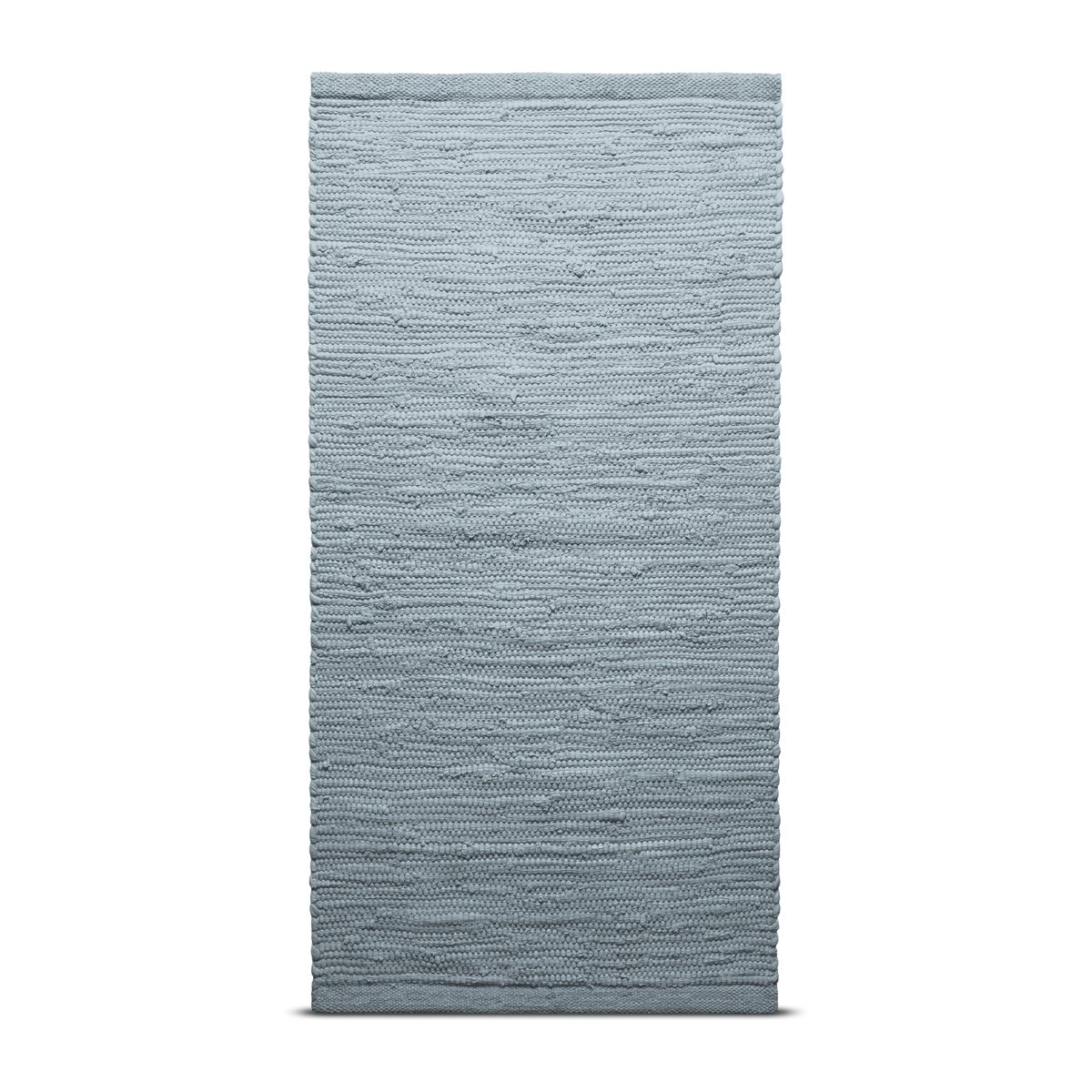 Rug Solid Tapis Cotton 170x240 cm light grey (Gris clair)