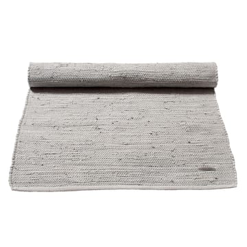Tapis Cotton 170x240 cm - light grey (Gris clair) - Rug Solid