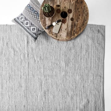 Tapis Cotton 170x240 cm - light grey (Gris clair) - Rug Solid
