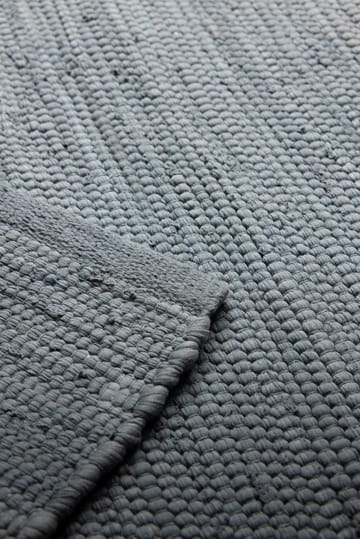 Tapis Cotton 170x240 cm - steel grey (gris) - Rug Solid