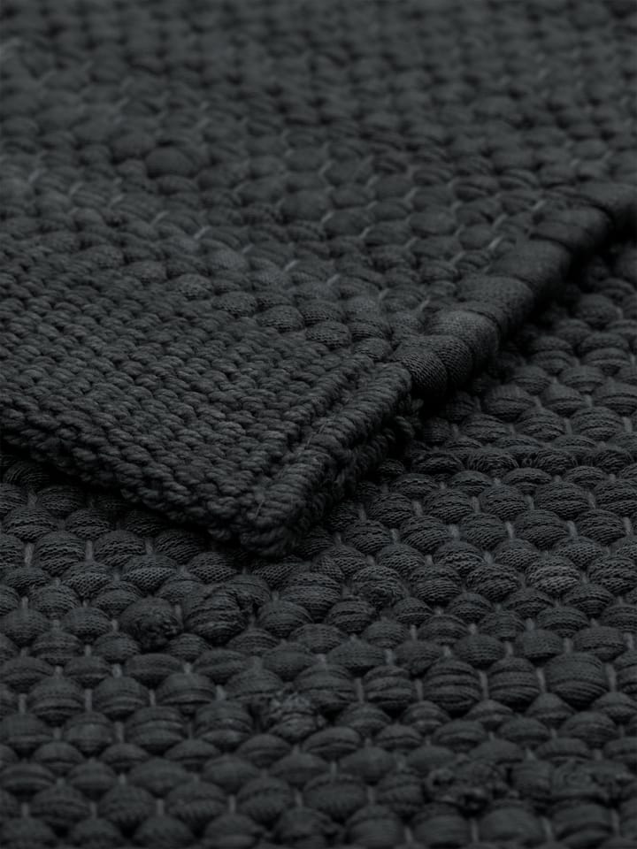 Tapis Cotton 60x90cm, Charcoal Rug Solid