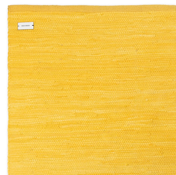 Tapis Cotton 60x90cm - Raincoat yellow (jaune) - Rug Solid