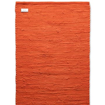 Tapis Cotton 60x90cm - Solar orange (orange) - Rug Solid