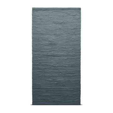 Tapis Cotton 60x90cm - Steel grey (gris) - Rug Solid