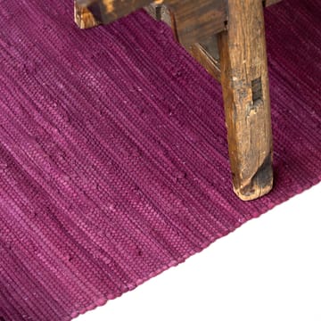 Tapis Cotton 65x135cm - Bold Raspberry (rose foncé) - Rug Solid