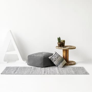 Tapis Cotton 75 x 200cm - light grey (gris clair) - Rug Solid