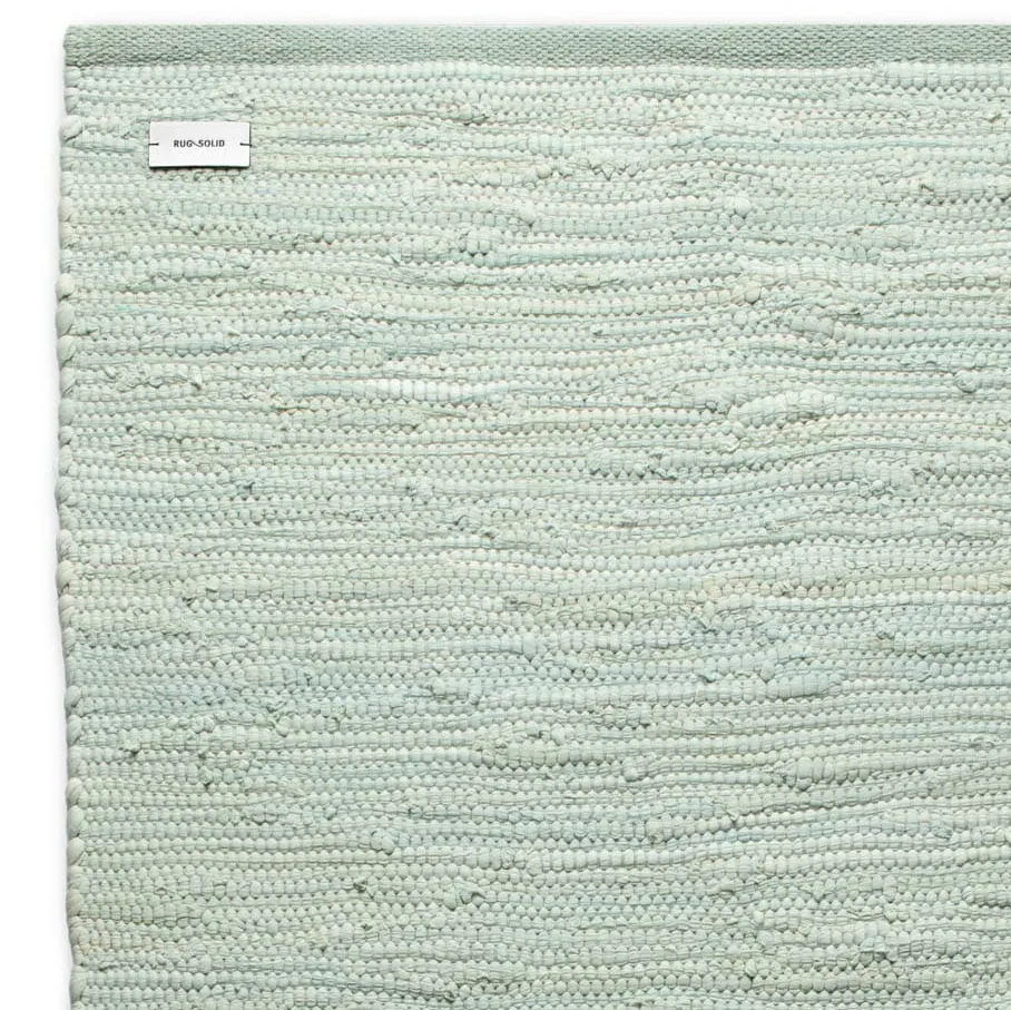 Tapis Cotton 75 x 200cm, Mint Rug Solid