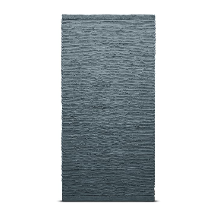 Tapis Cotton 75x300cm - Steel grey (gris) - Rug Solid