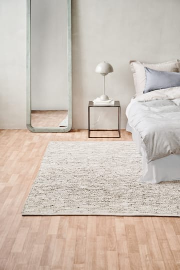 Tapis Leather 140x200cm - beige - Rug Solid
