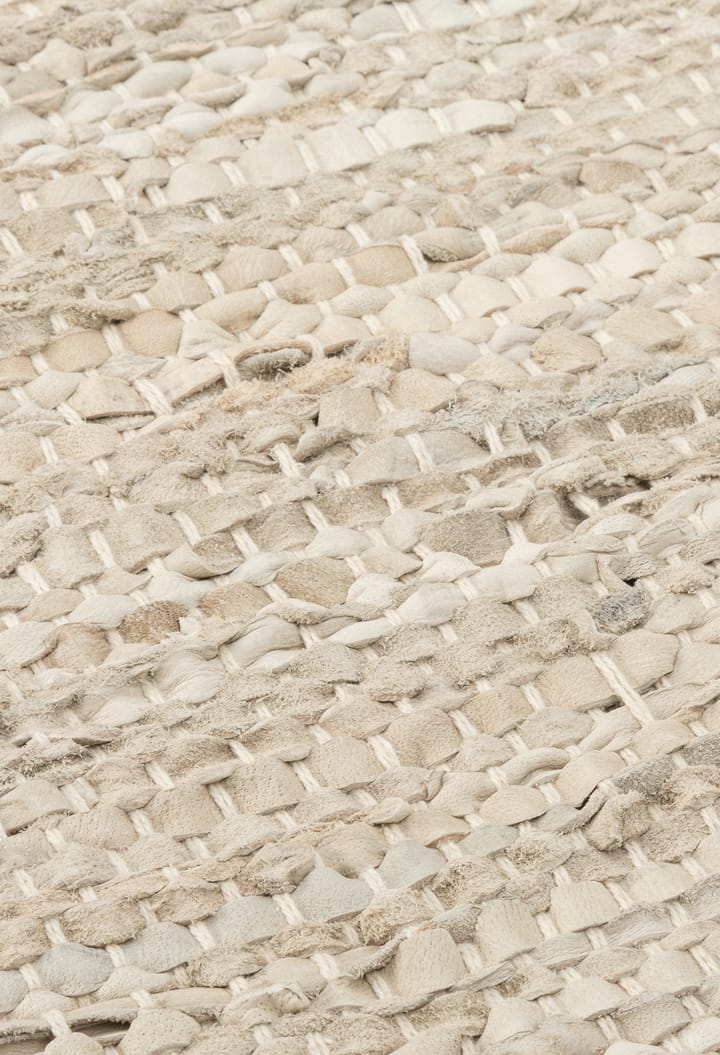 Tapis Leather 140x200cm, beige Rug Solid