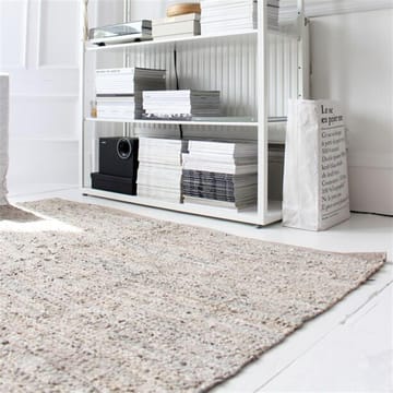 Tapis Leather 140x200cm - beige - Rug Solid