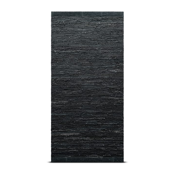 Tapis Leather 140x200cm - dark grey (gris foncé) - Rug Solid