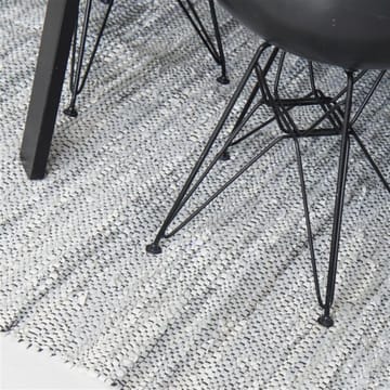 Tapis Leather 140x200cm - light grey (Gris clair) - Rug Solid