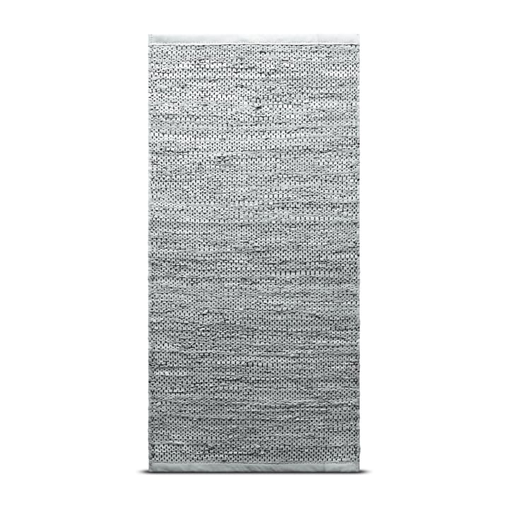 Tapis Leather 170 x 240 cm - gris clair - Rug Solid
