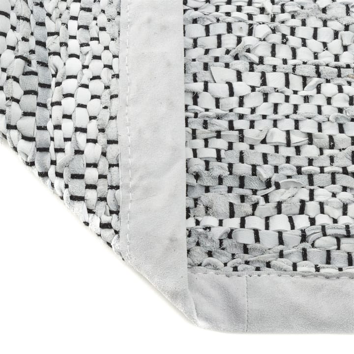 Tapis Leather 170 x 240 cm, gris clair Rug Solid