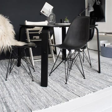 Tapis Leather 170 x 240 cm - gris clair - Rug Solid