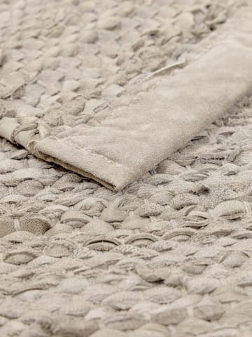 Tapis Leather 200x300cm - beige - Rug Solid