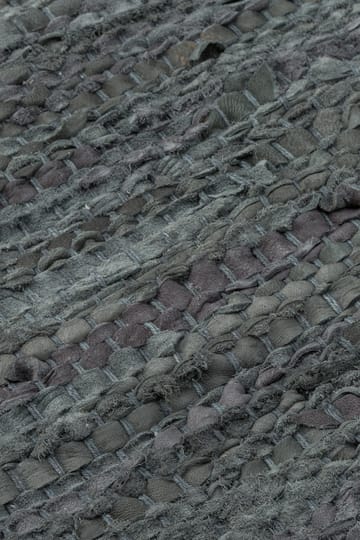 Tapis Leather 200x300cm - dark grey (gris foncé) - Rug Solid