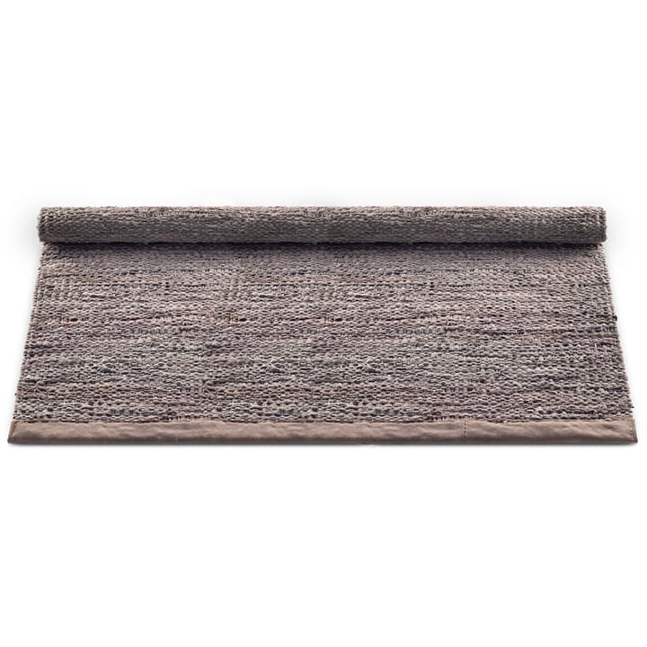 Tapis Leather 200x300cm, Wood (marron) Rug Solid