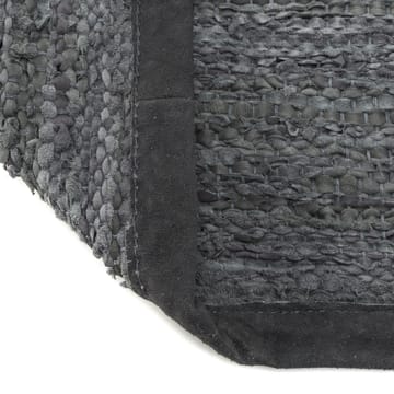 Tapis Leather 60x90cm - dark grey (gris foncé) - Rug Solid