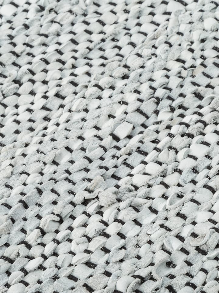 Tapis Leather 60x90cm, light grey (Gris clair) Rug Solid
