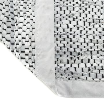 Tapis Leather 60x90cm - light grey (Gris clair) - Rug Solid