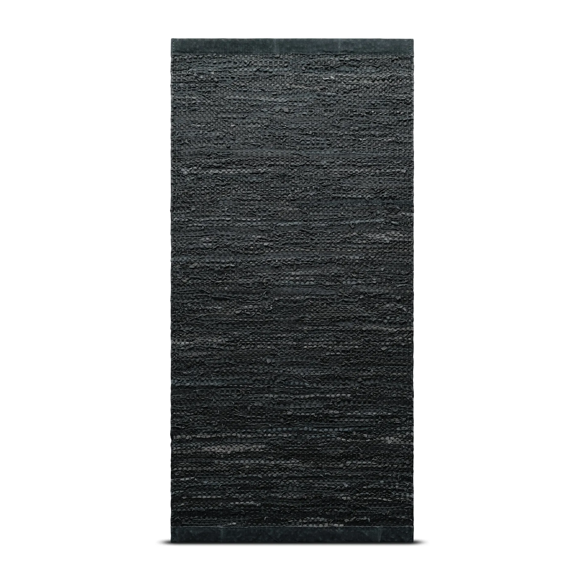 Tapis Leather 65x135cm, dark grey (gris foncé) Rug Solid