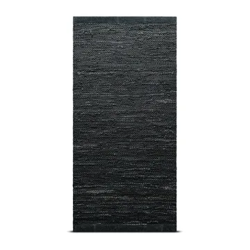 Tapis Leather 75x200cm - dark grey (gris foncé) - Rug Solid
