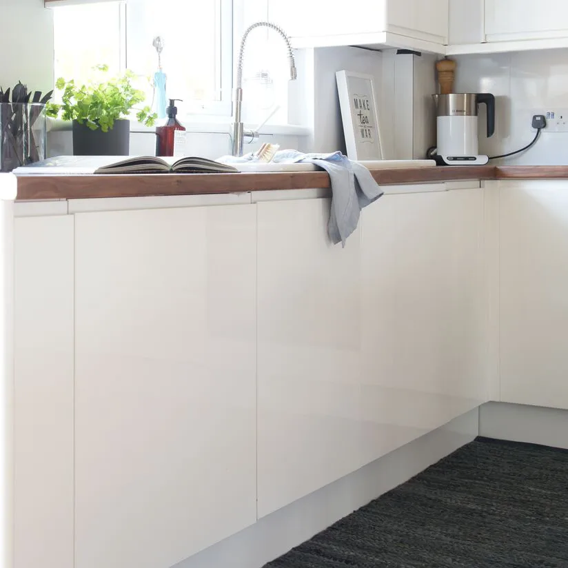 Tapis Leather 75x200cm, dark grey (gris foncé) Rug Solid