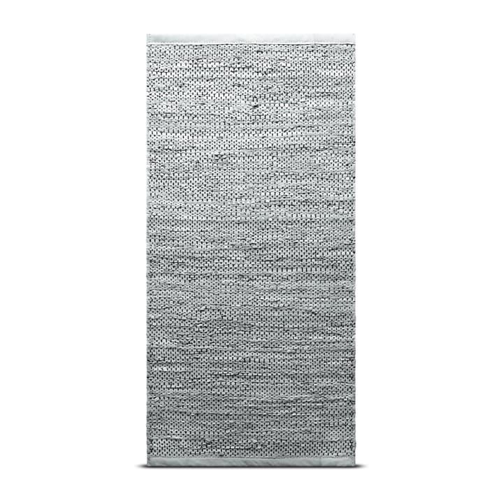 Tapis Leather 75x200cm - light grey (Gris clair) - Rug Solid