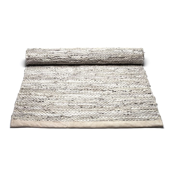 Tapis Leather 75x300cm, beige Rug Solid