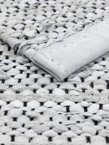 Tapis Leather 75x300cm - light grey (Gris clair) - Rug Solid