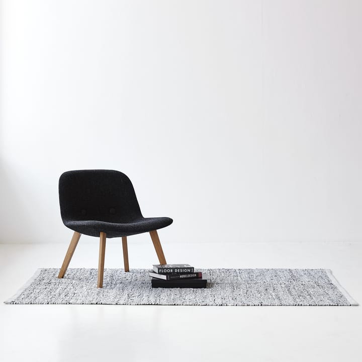 Tapis Leather 75x300cm, light grey (Gris clair) Rug Solid