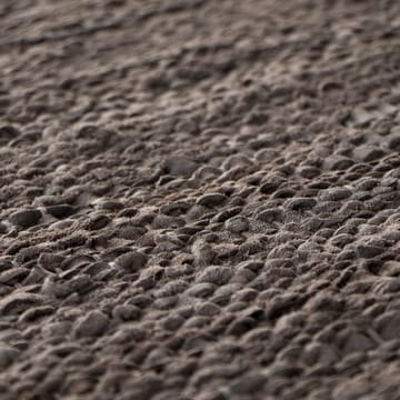 Tapis Leather 75x300cm - Wood (marron) - Rug Solid