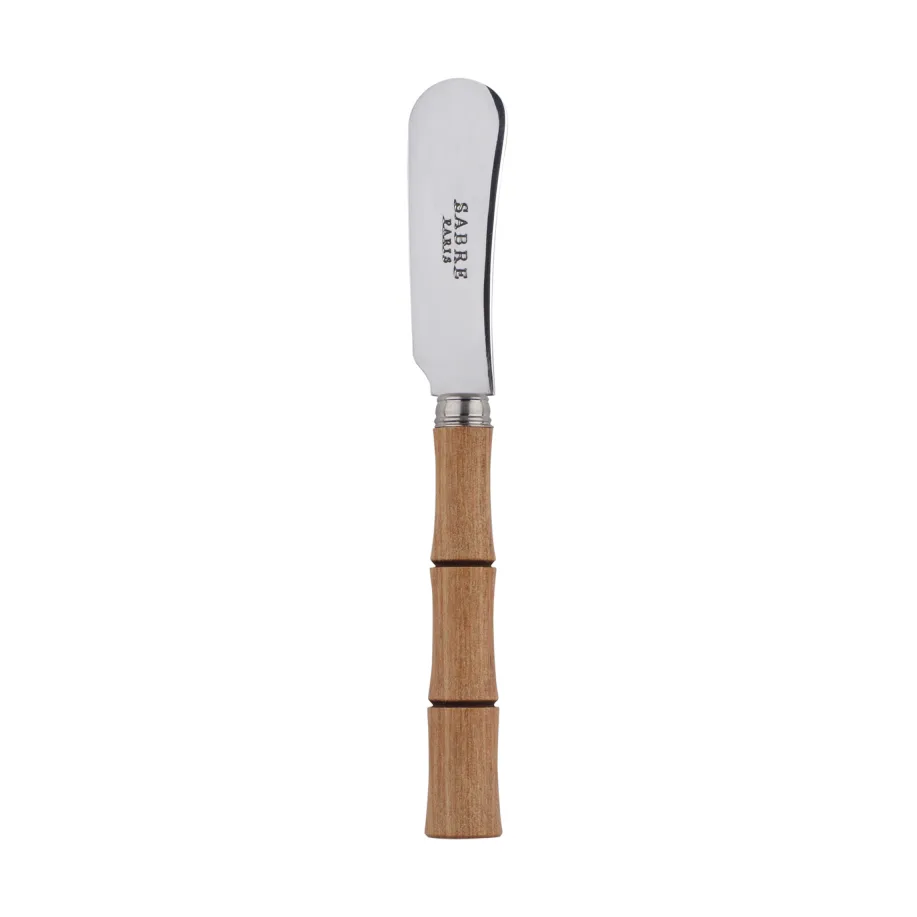 Couteau à beurre Bamboo Shape 14 cm, Light wood laminated SABRE Paris