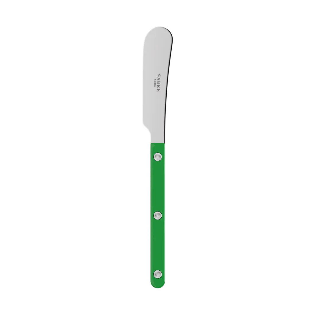 Couteau à beurre Bistrot Solid 14 cm, Garden green SABRE Paris