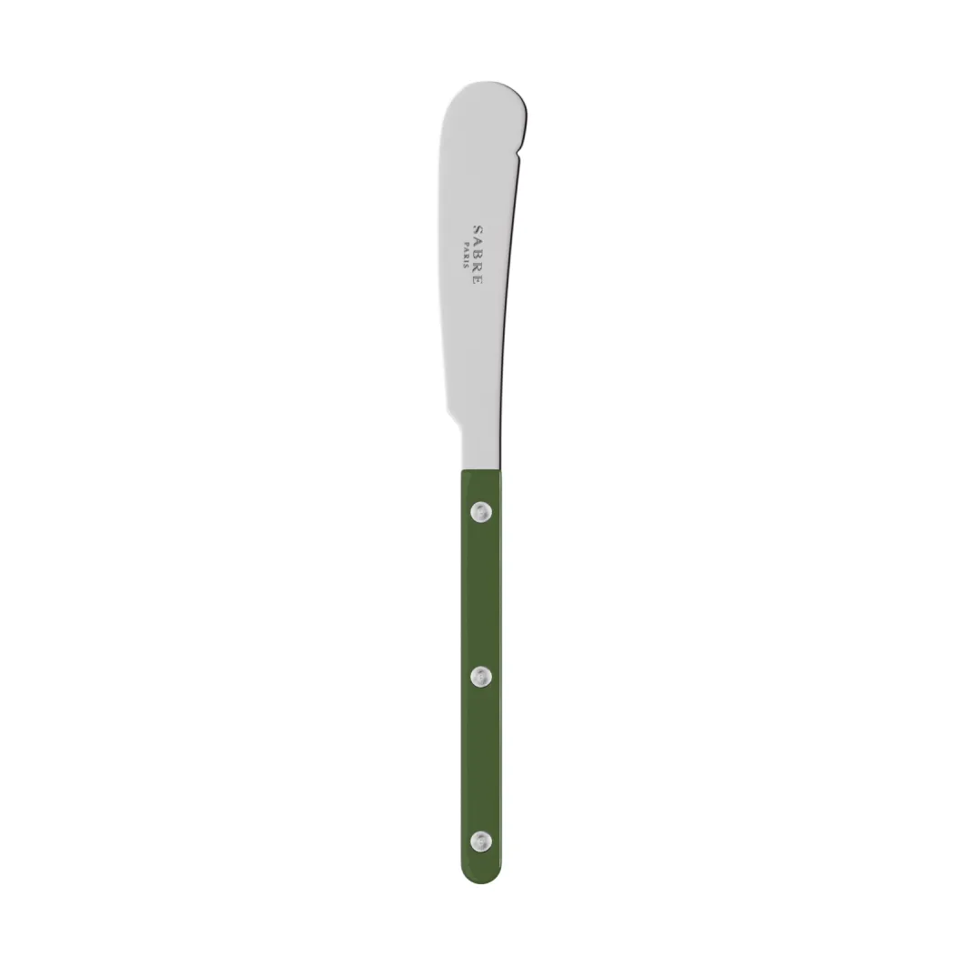 Couteau à beurre Bistrot Solid 16 cm, Green SABRE Paris