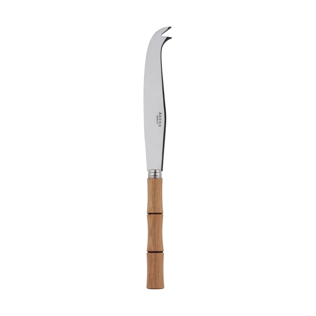 Couteau à fromage Bamboo Shape 16 cm, Light wood laminated SABRE Paris