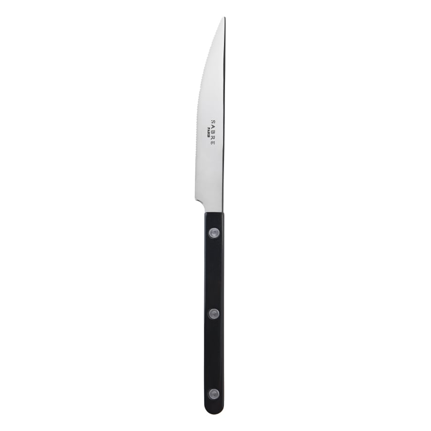 sabre paris couteau de cuisine bistrot brillant black
