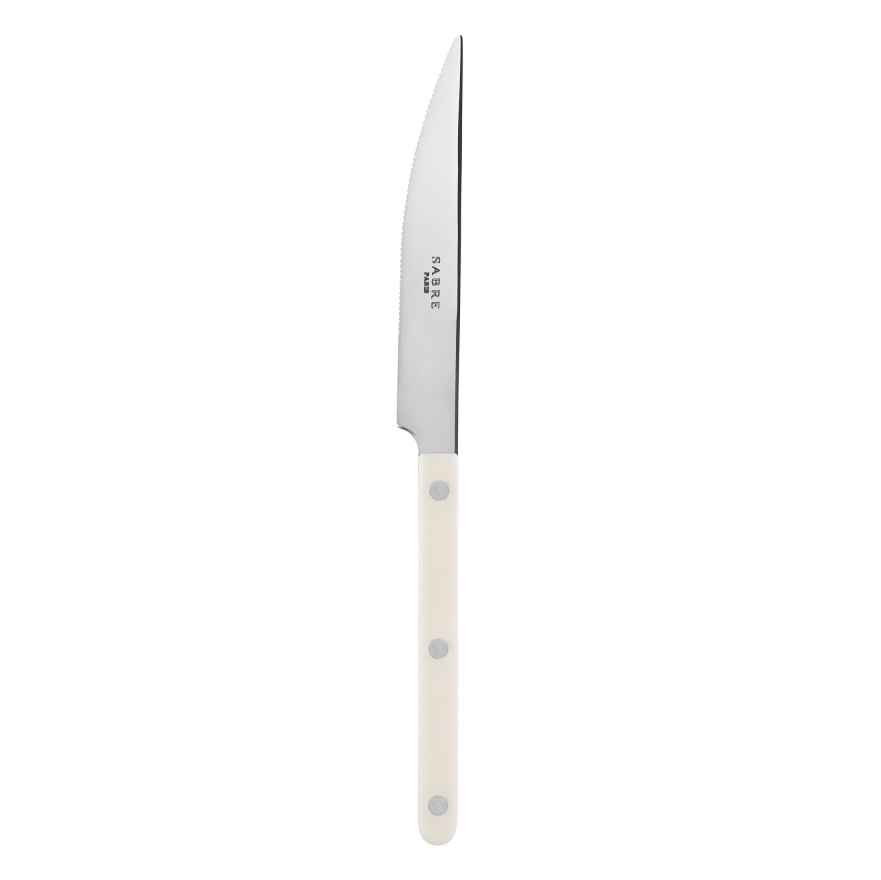 sabre paris couteau de cuisine bistrot brillant ivory