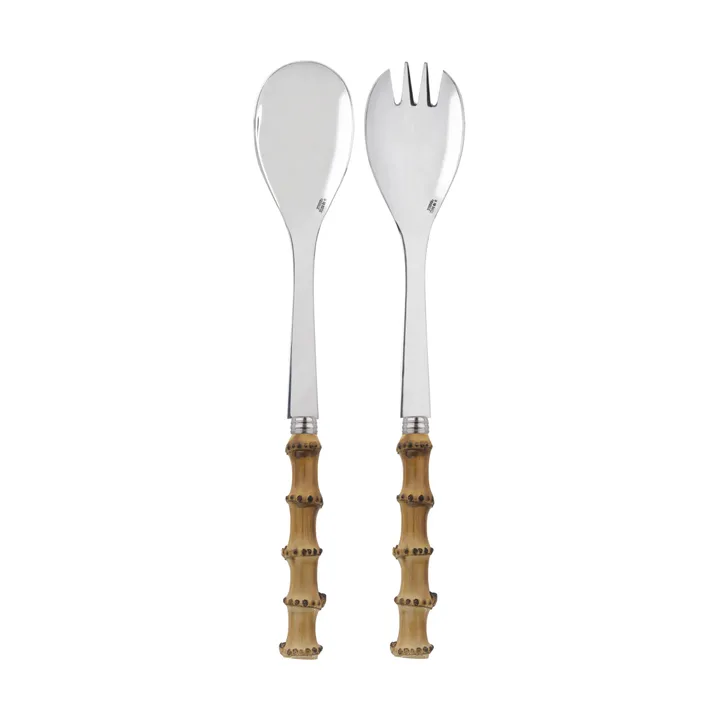 Couverts à salade Panda, 2 pièces - Bamboo light - SABRE Paris