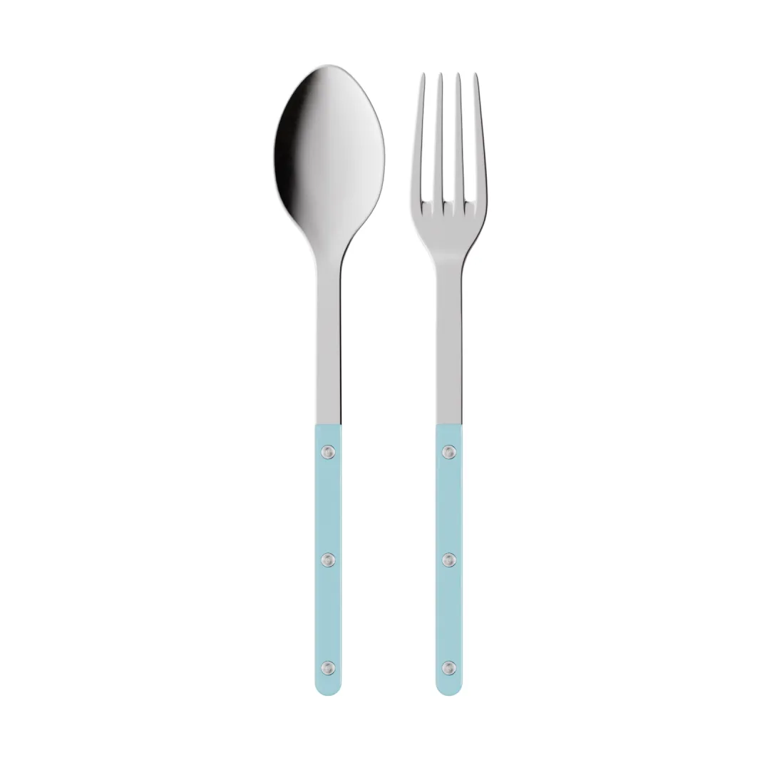 Couverts de service Bistrot Solid, 2 pièces, Pastel blue SABRE Paris