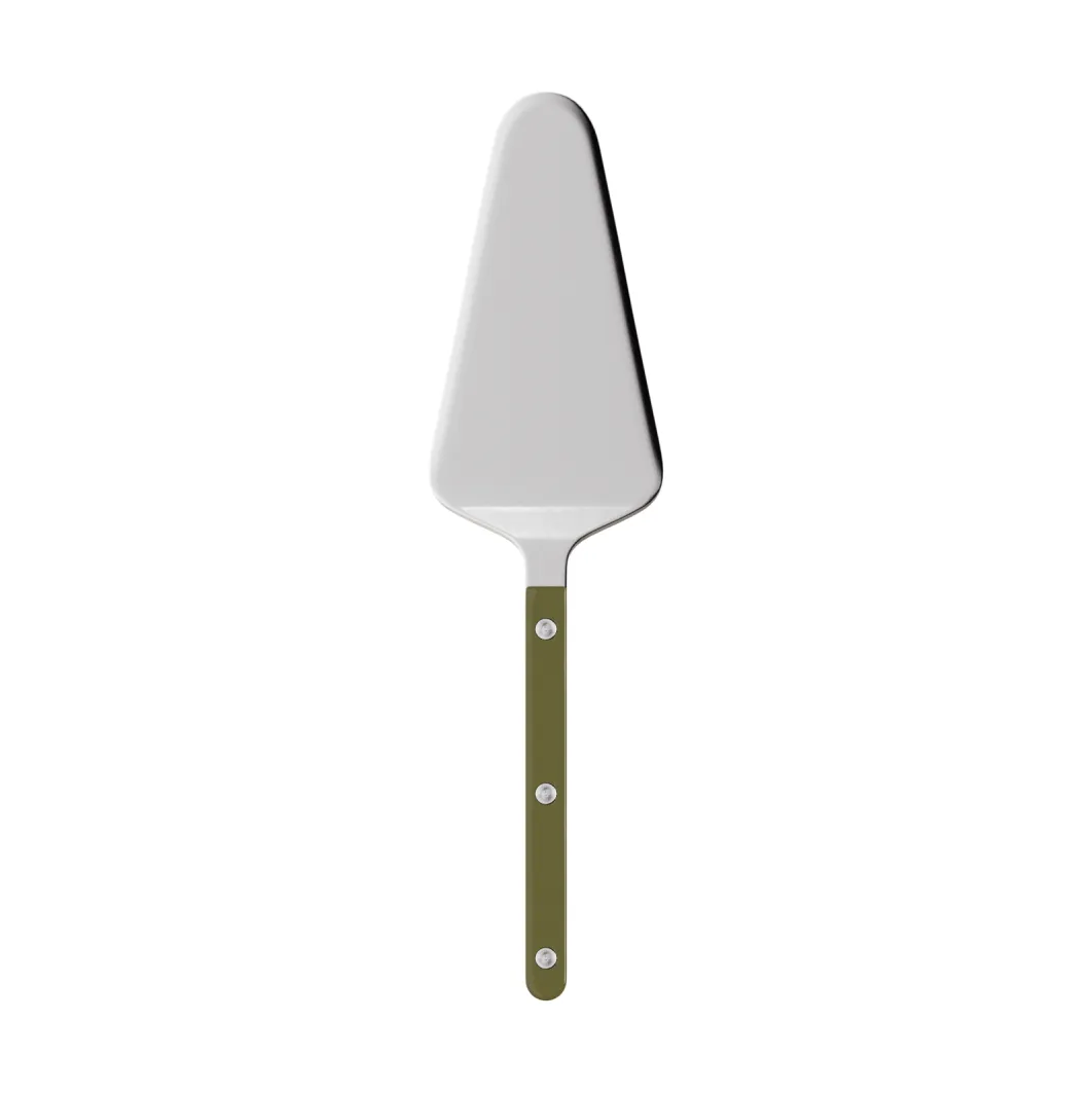 Spatule à gâteau Bistrot Solid 25 cm, Green fern SABRE Paris