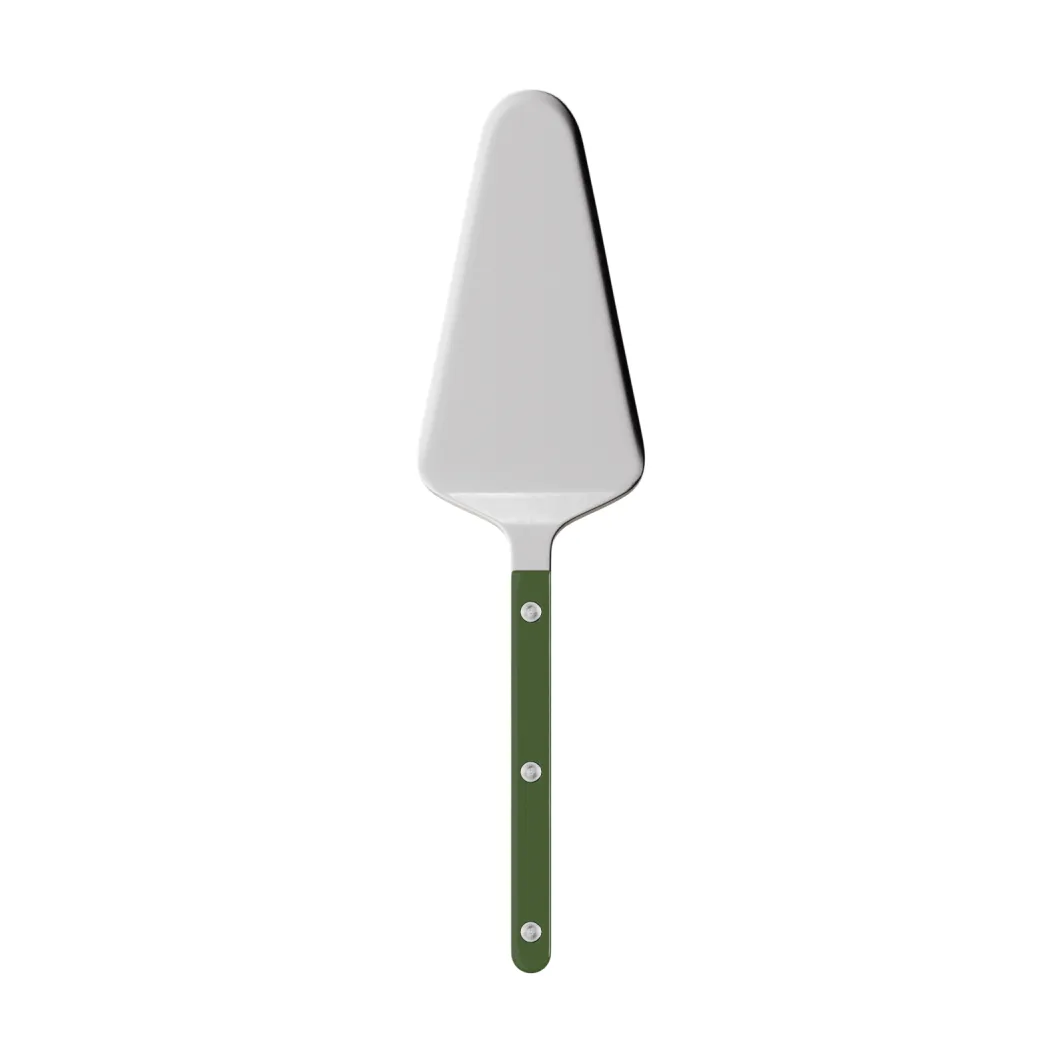 Spatule à gâteau Bistrot Solid 25 cm, Green SABRE Paris