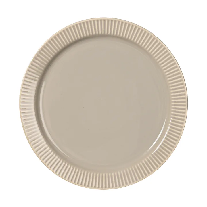 Assiette à dessert Inka - Beige-warm gray, Ø17 cm - Sagaform