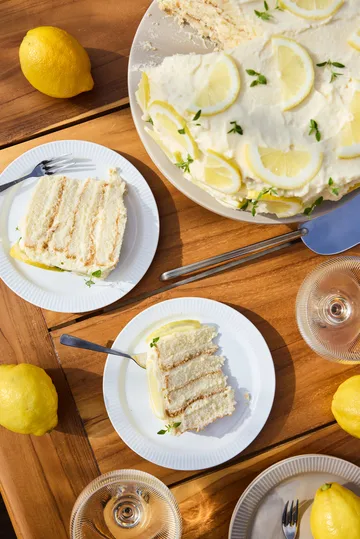 Assiette à dessert Inka - Blanc, Ø17 cm - Sagaform