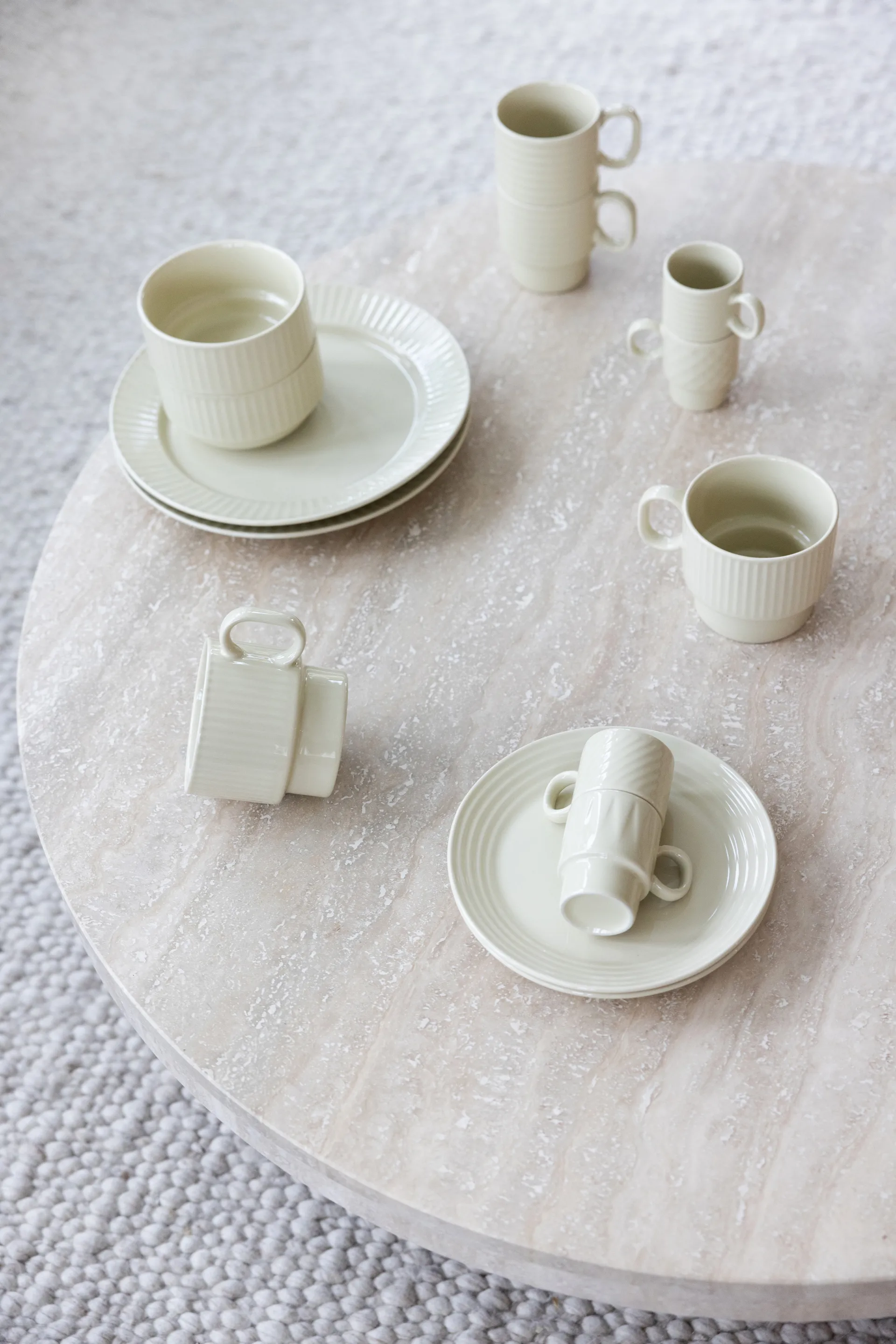 Assiette Coffee & More 27 cm, Beige Sagaform