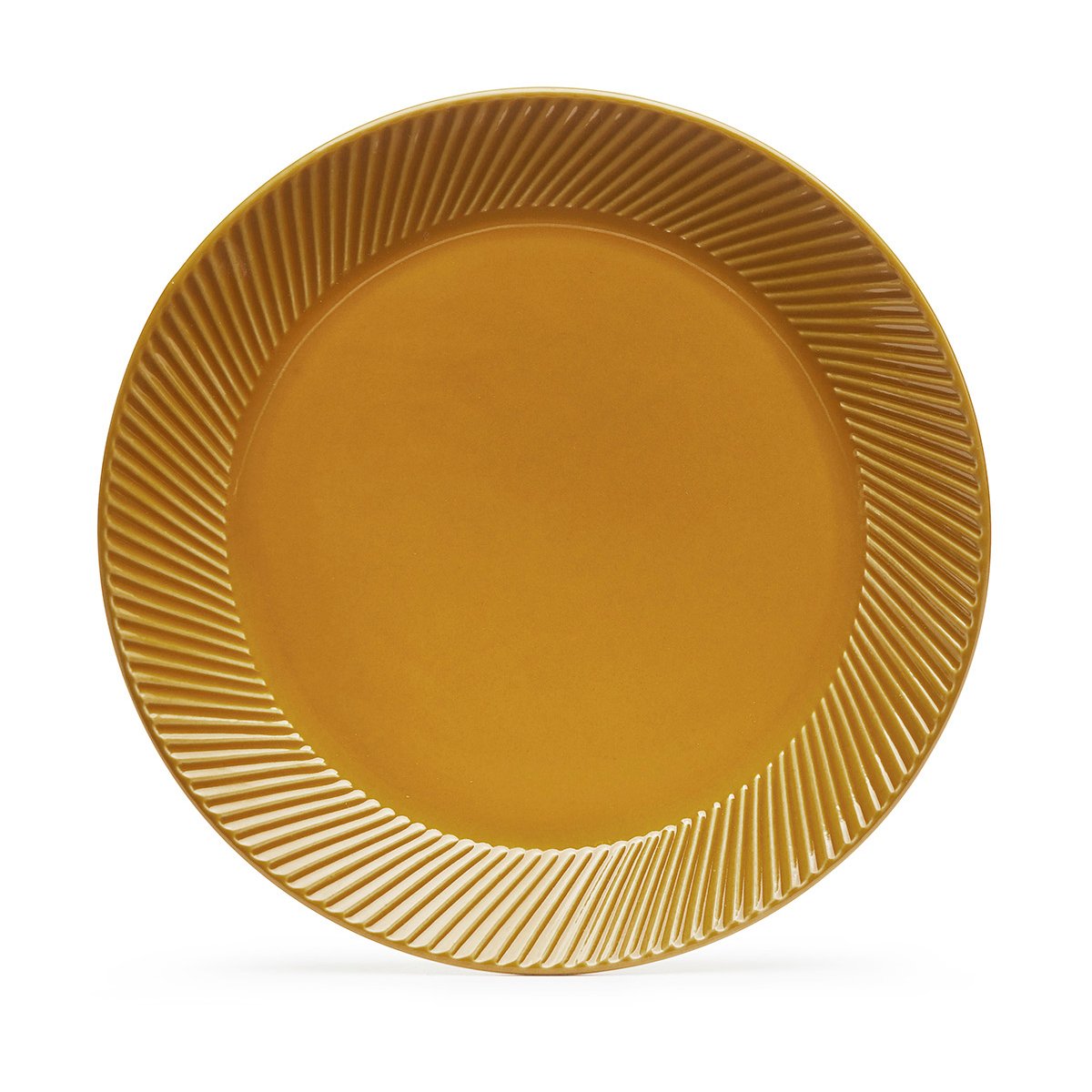 Sagaform Assiette Coffee & More Jaune | Design Scandinave | Assiettes à dessert | Jaune