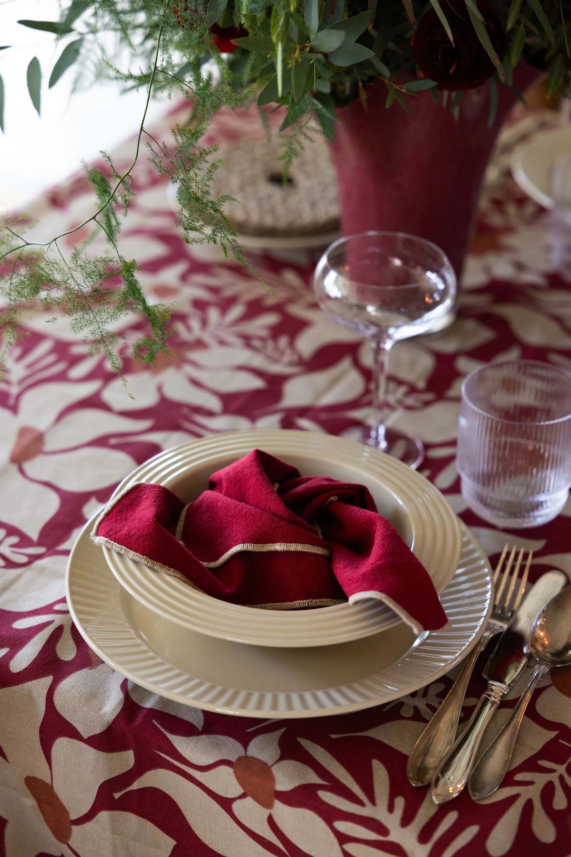 Assiette creuse Coffee & More Ø22 cm, Beige Sagaform